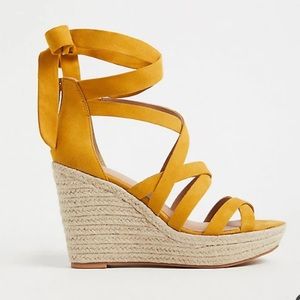 Torrid ankle wrap wedges